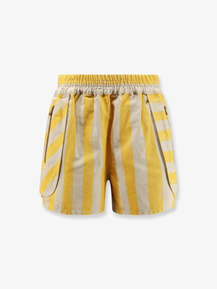 Fendi Cotton And Linen Shorts