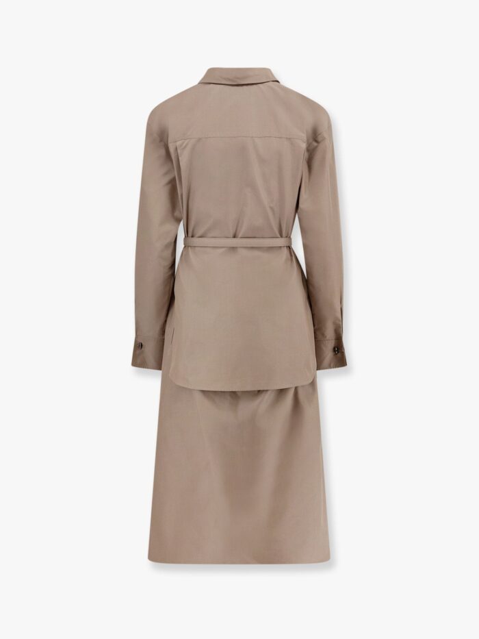 Fendi Cotton And Silk Chemisier Dress