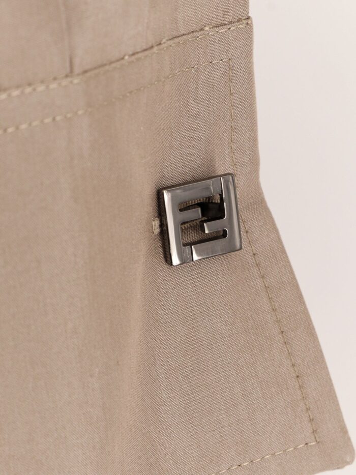 Fendi Cotton And Silk Chemisier Dress