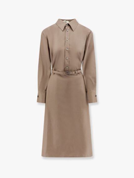 Fendi Cotton And Silk Chemisier Dress