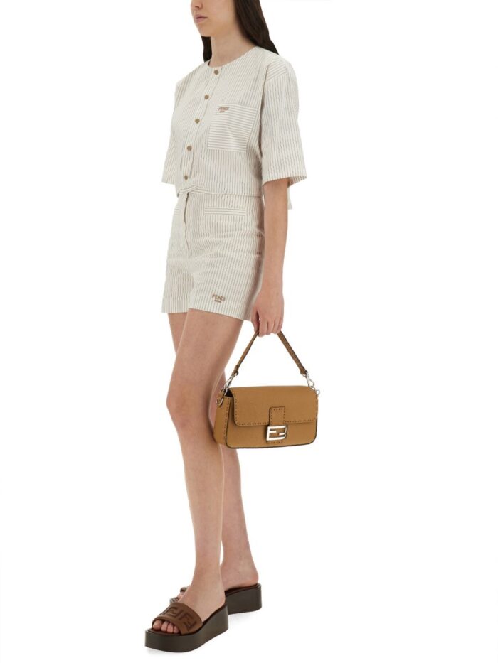 Fendi COTTON AND SILK SHIRT