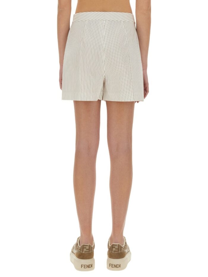 Fendi COTTON AND SILK SHORTS