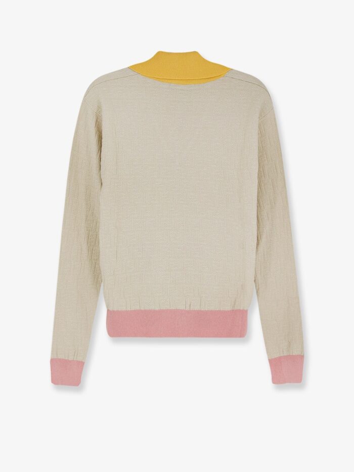 Fendi Cotton And Silk Sweater