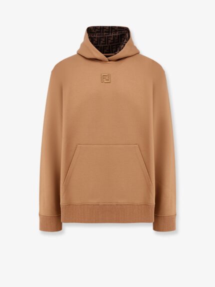 Fendi Cotton Hooded Sweatshirt