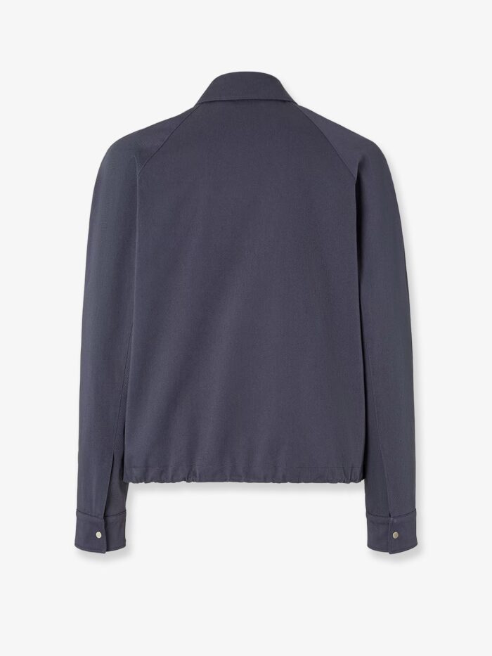 Fendi Cotton Jacket With FF Detail