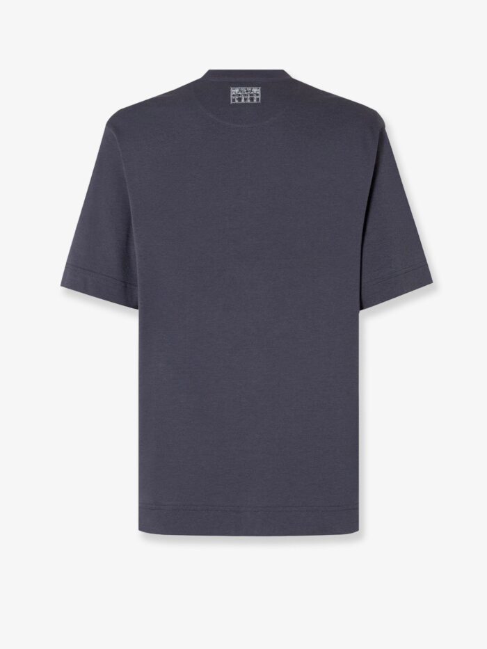 Fendi Cotton T-shirt With FF Detail