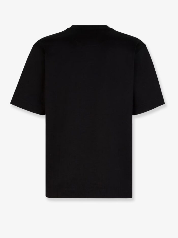 Fendi Cotton T-shirt With FF Detail