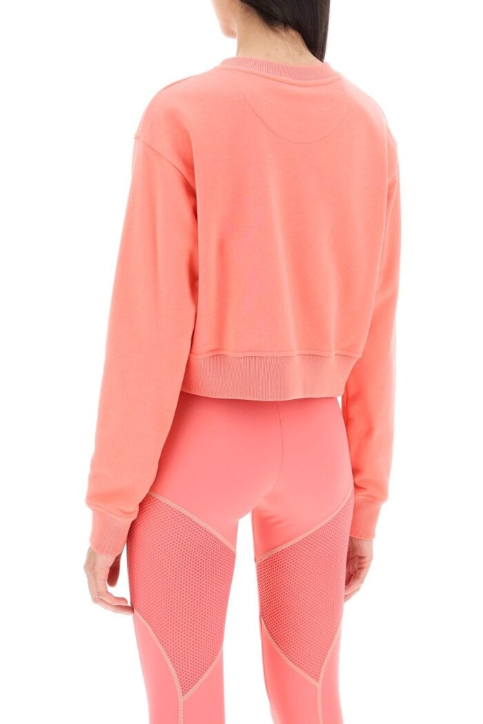 Fendi Crew-neck Cropped Sweatshirt