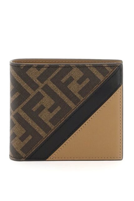 FENDI Diagonal Bi-fold Wallet