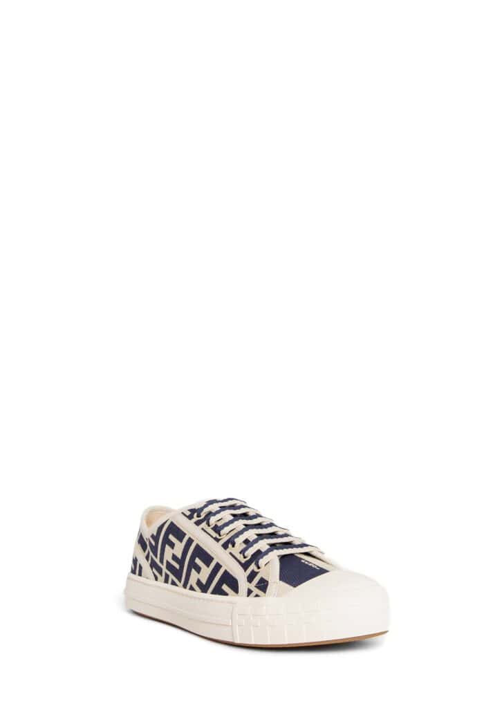 FENDI Domino Canvas Sneakers