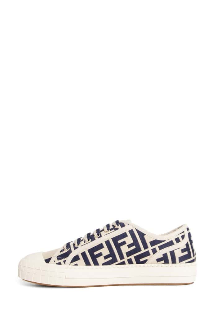 FENDI Domino Canvas Sneakers