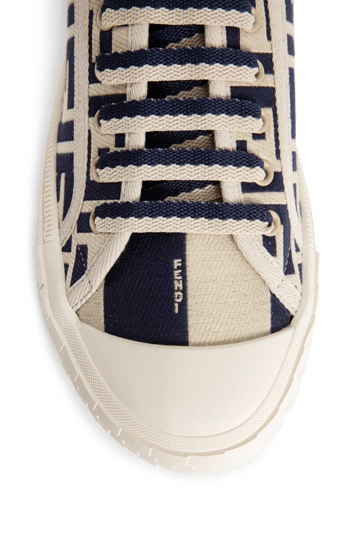 FENDI Domino Canvas Sneakers