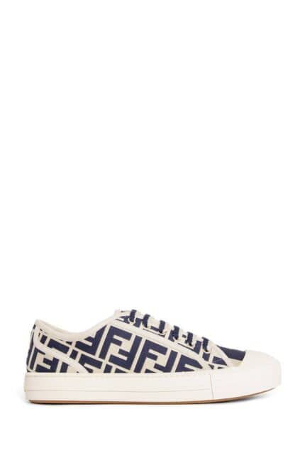 FENDI Domino Canvas Sneakers