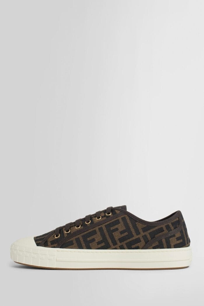 FENDI Domino Ff Fabric Low-tops