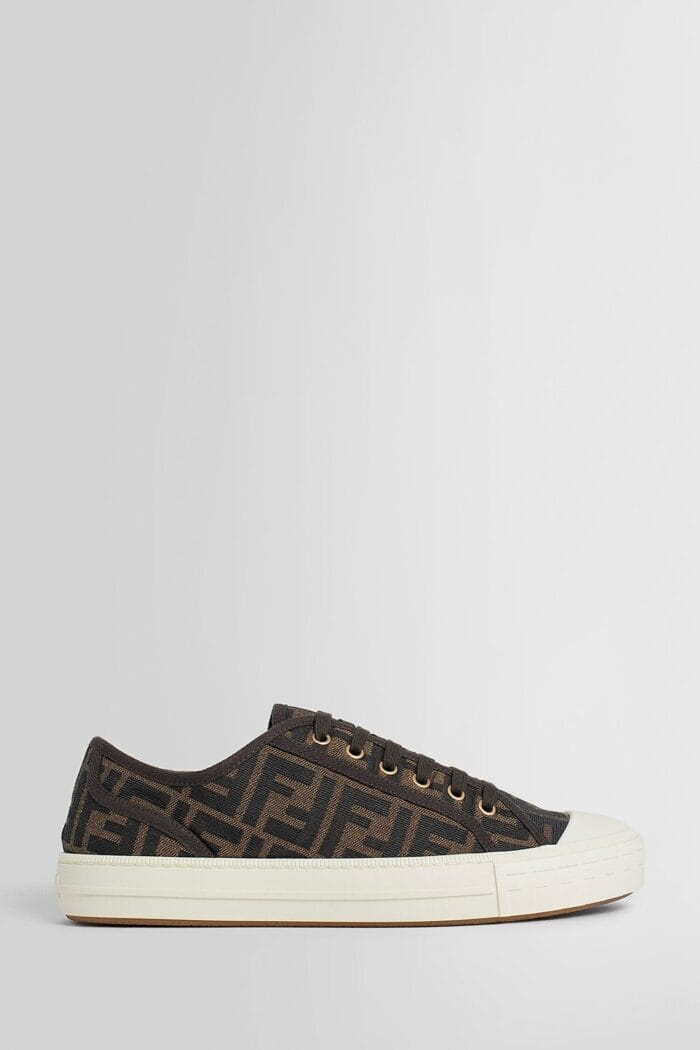 FENDI Domino Ff Fabric Low-tops