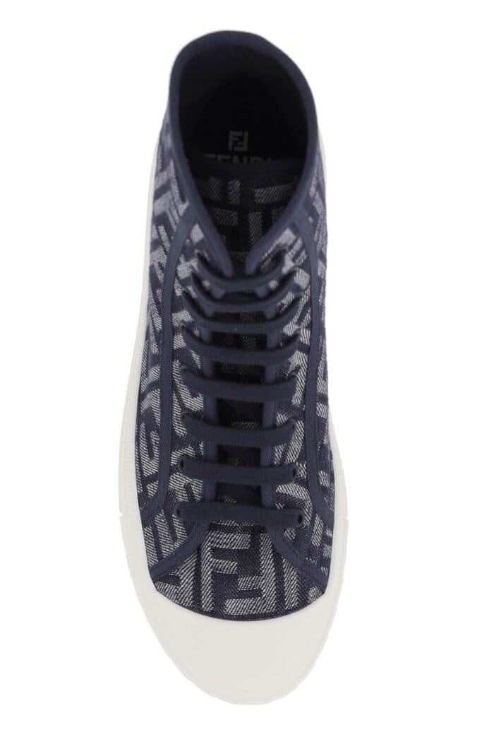 Fendi 'domino' High-top Sneakers