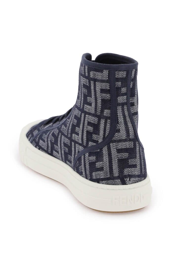 Fendi 'domino' High-top Sneakers