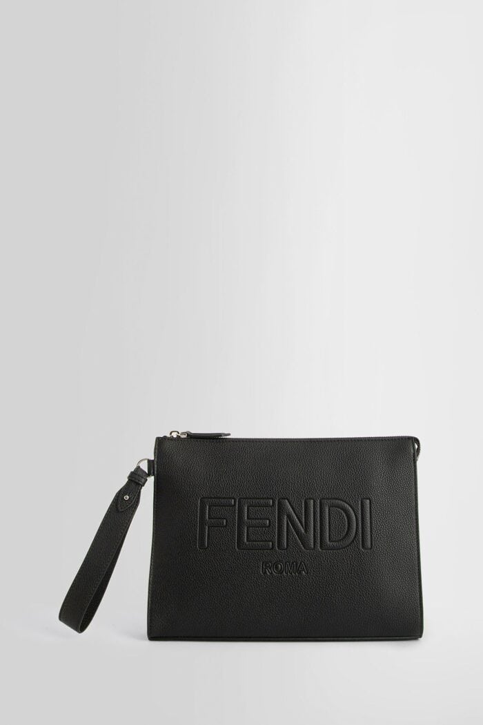 FENDI Embossed Logo Pouch