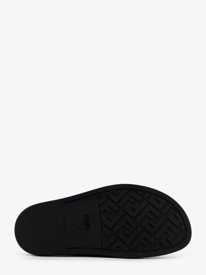 Fendi Feel Jacquard FF Fabric Sandals