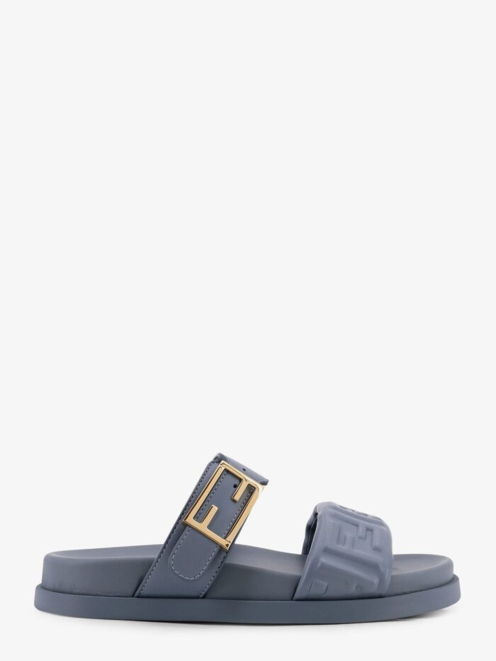 fendi feel low leather sandals Fendi Feel Low Leather Sandals