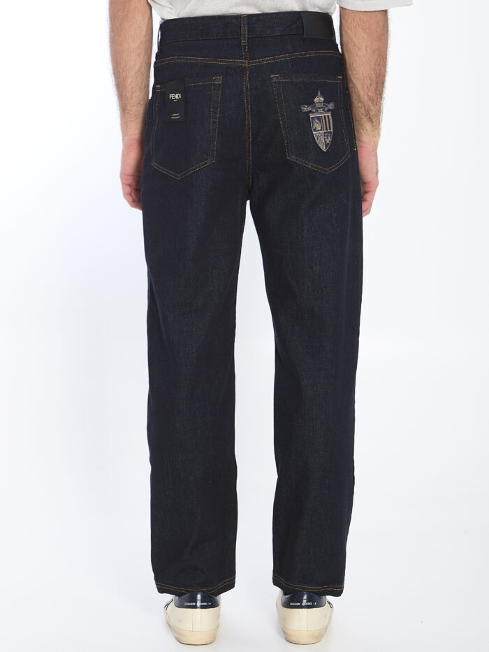 Fendi Fendi Crest jeans