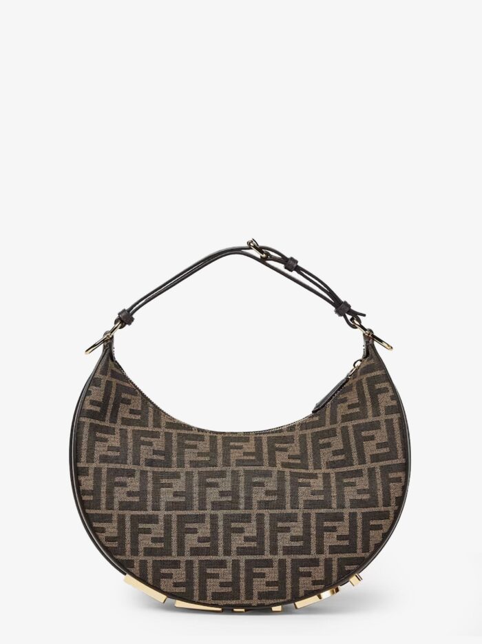Fendi Fendigraphy Handbag In FF Jacquard Fabric