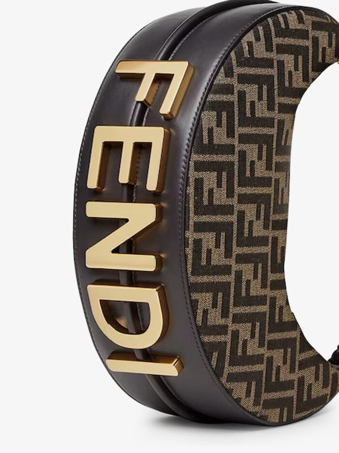 Fendi Fendigraphy Handbag In FF Jacquard Fabric