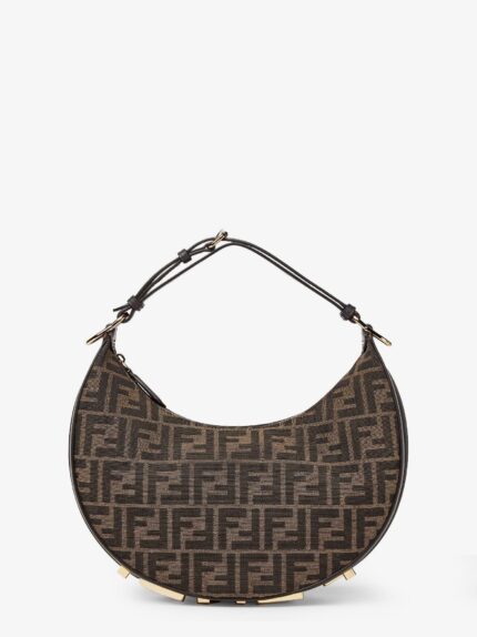 Fendi Fendigraphy Handbag In FF Jacquard Fabric