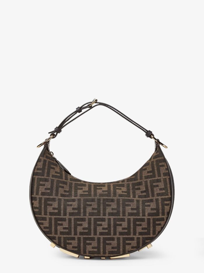 Fendi Fendigraphy Handbag In FF Jacquard Fabric