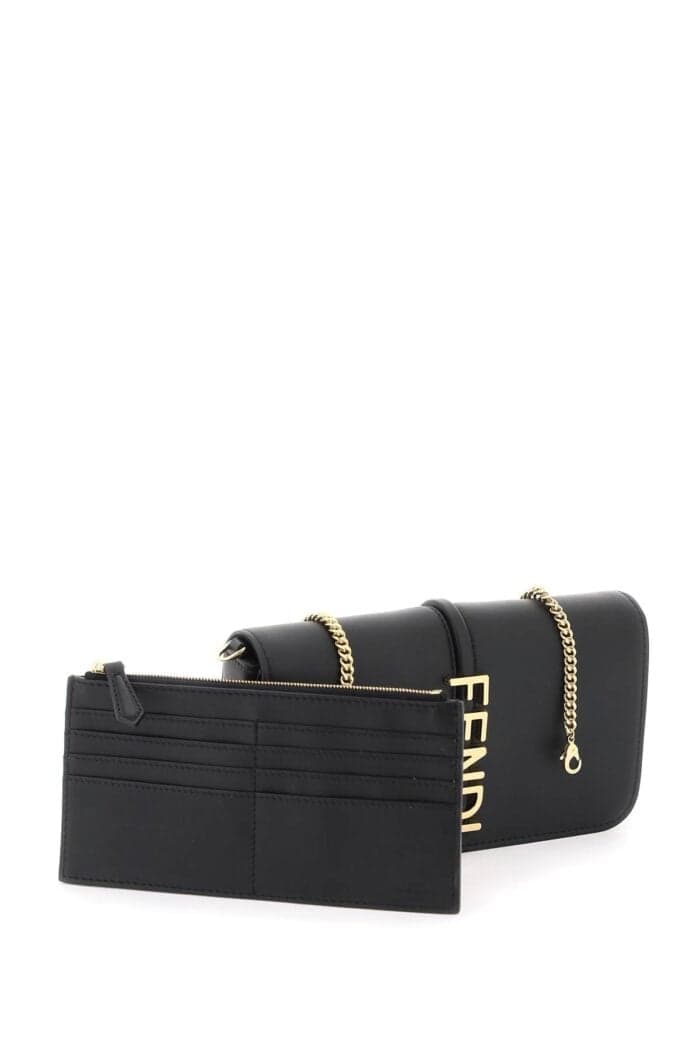 FENDI Fendigraphy Mini Shoulder Bag With