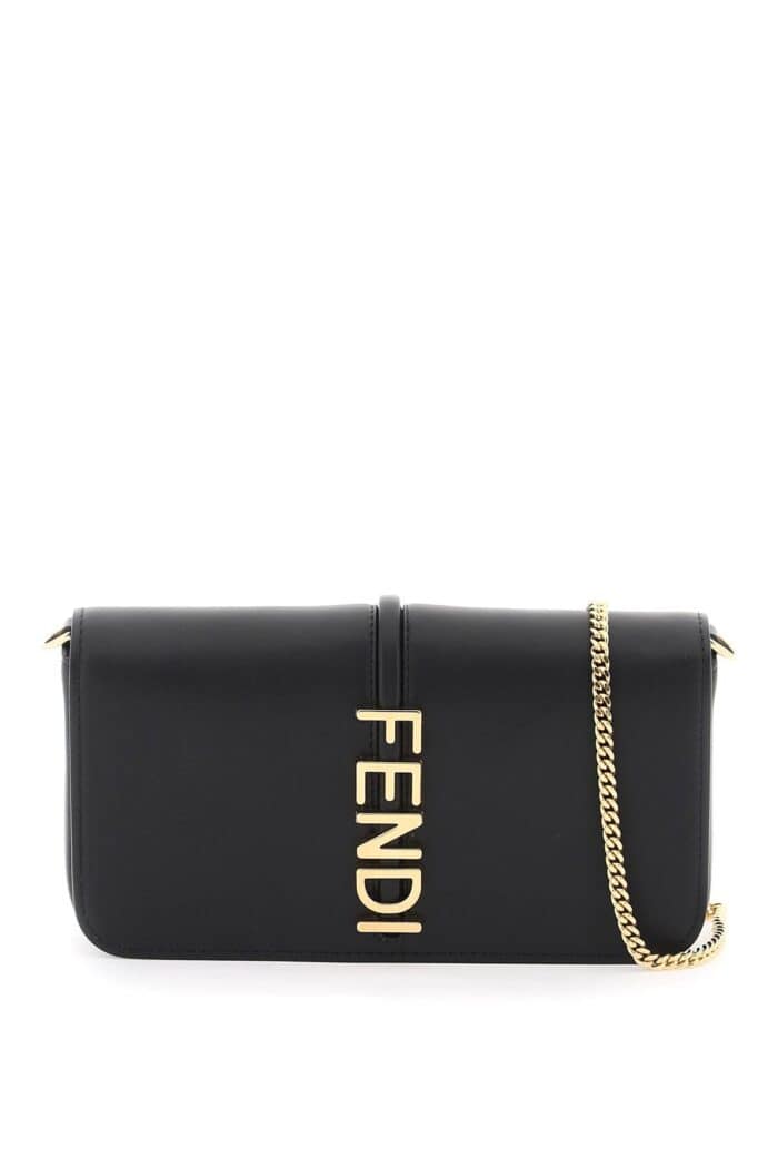 FENDI Fendigraphy Mini Shoulder Bag With