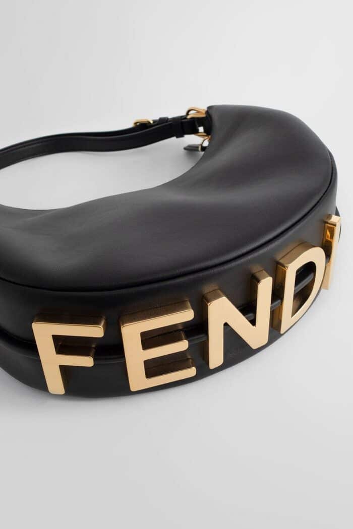 FENDI Fendigraphy Small Leather Bag