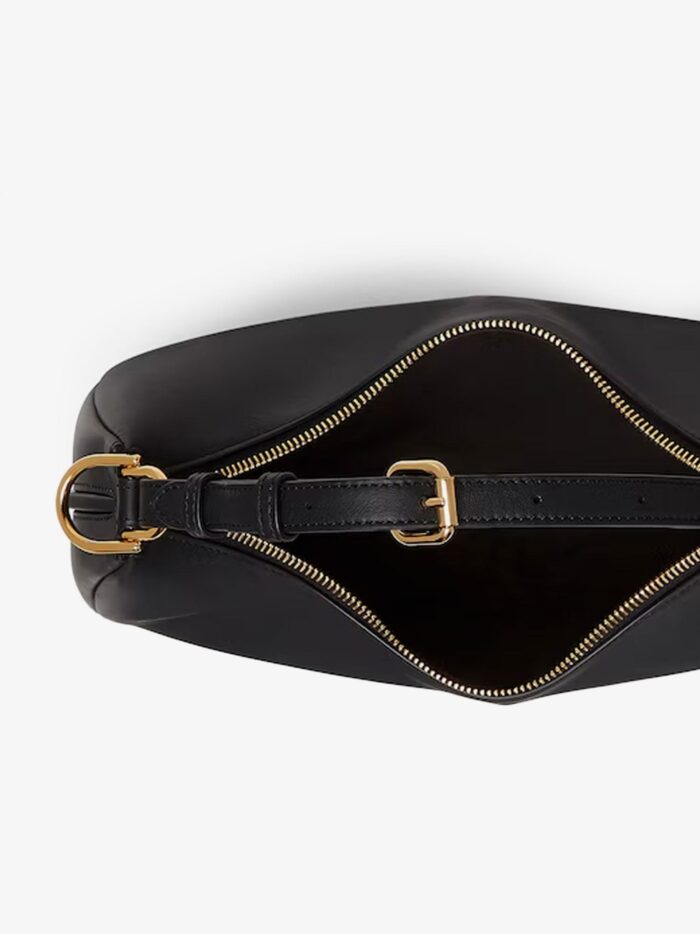 Fendi Fendigraphy Small Leather Hobo Bag