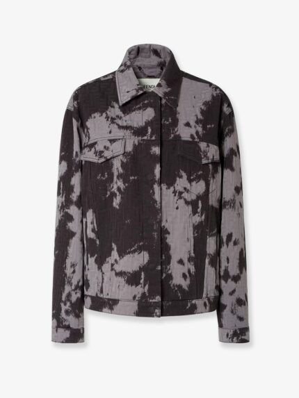 Fendi FF Animalier Denim Jacket