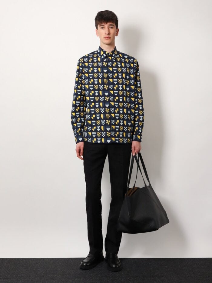 Fendi Ff Araldic Cotton Shirt
