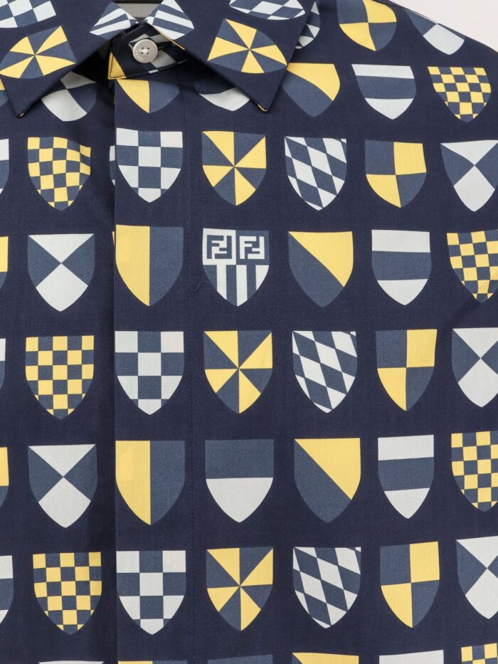 Fendi Ff Araldic Cotton Shirt
