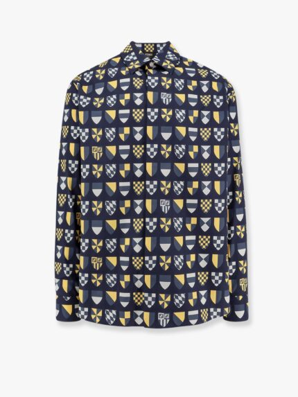 Fendi Ff Araldic Cotton Shirt