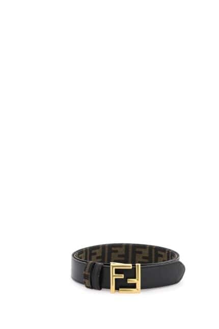 Fendi Ff Buckle Reversible Belt