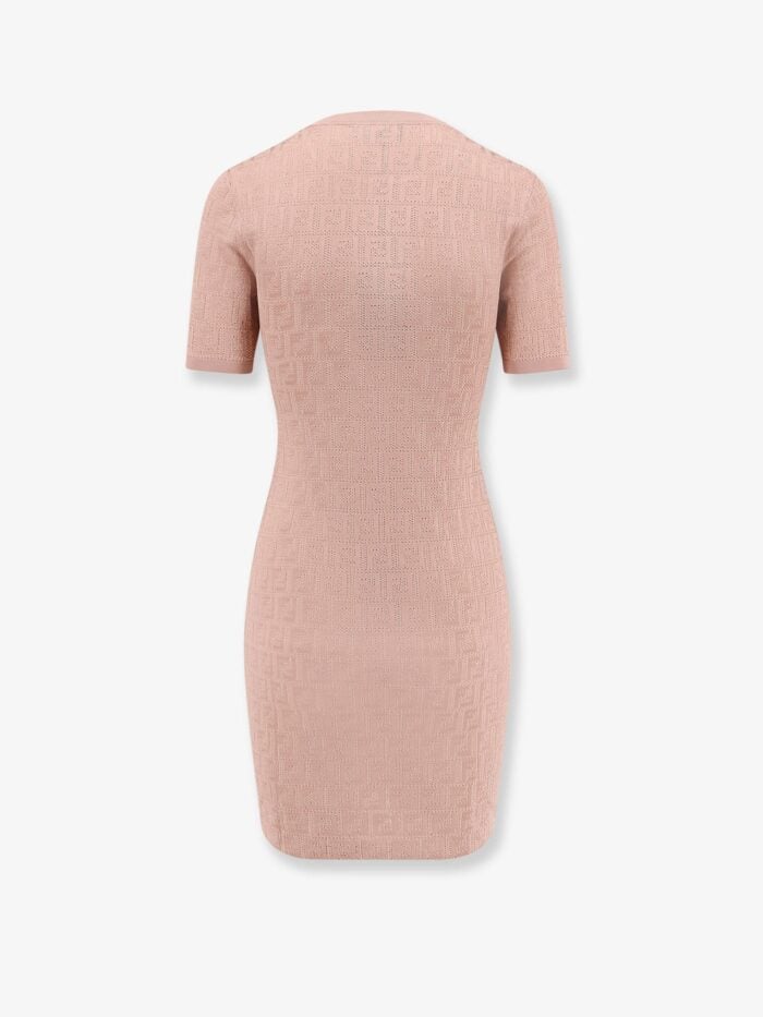 Fendi FF Cotton And Viscose Dress