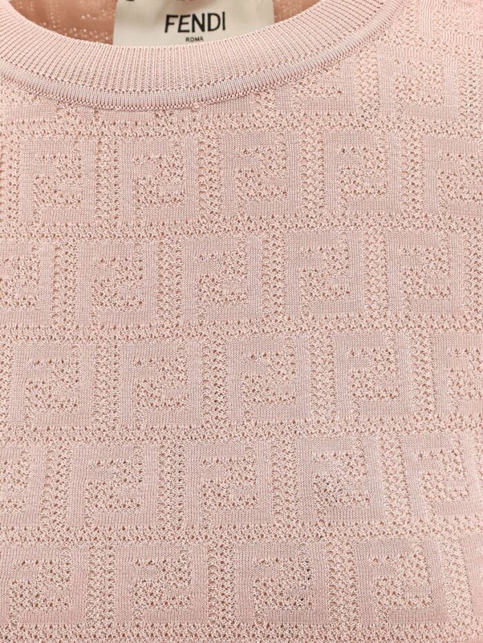 Fendi FF Cotton And Viscose Dress