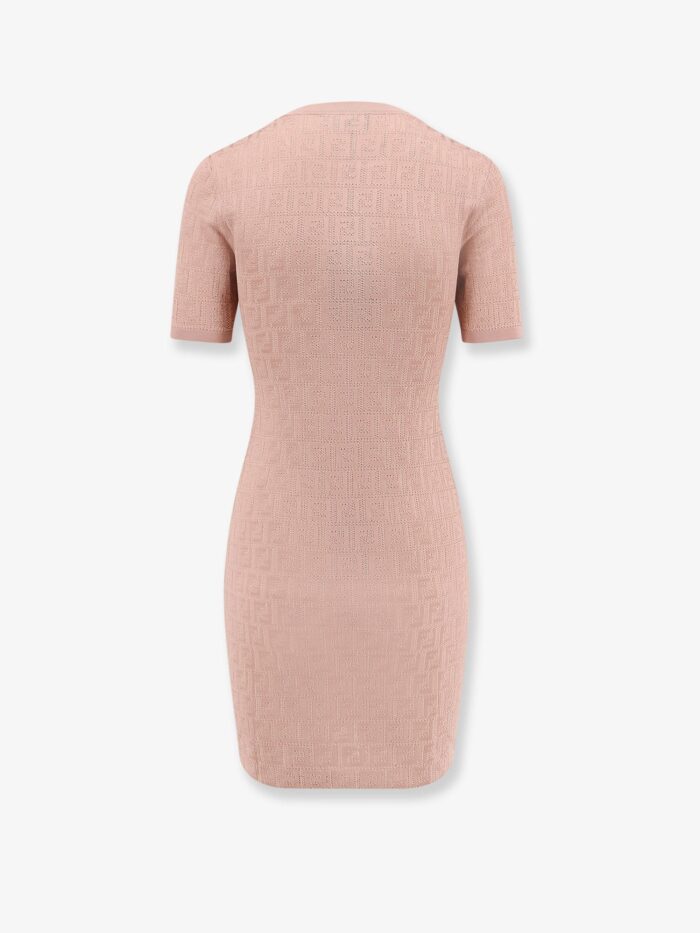 Fendi FF Cotton And Viscose Dress