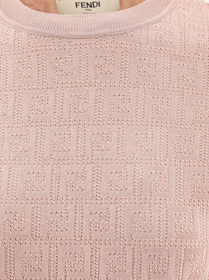 Fendi FF Cotton And Viscose Sweater
