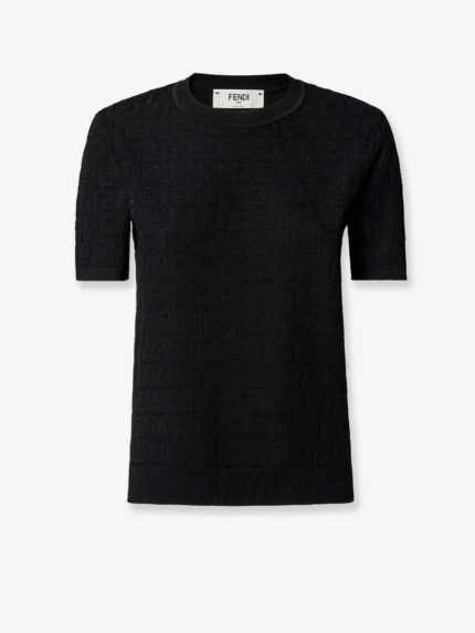 Fendi FF Cotton And Viscose Sweater