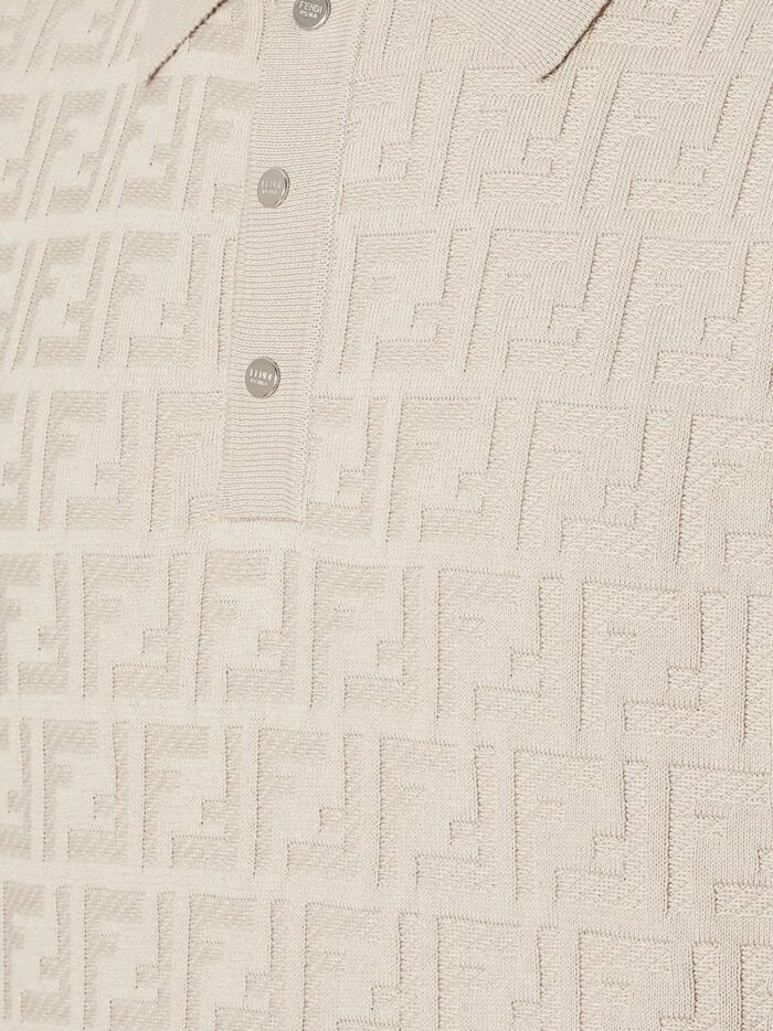 Fendi FF Cotton Polo Shirt