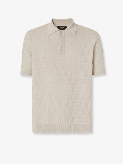 Fendi FF Cotton Polo Shirt