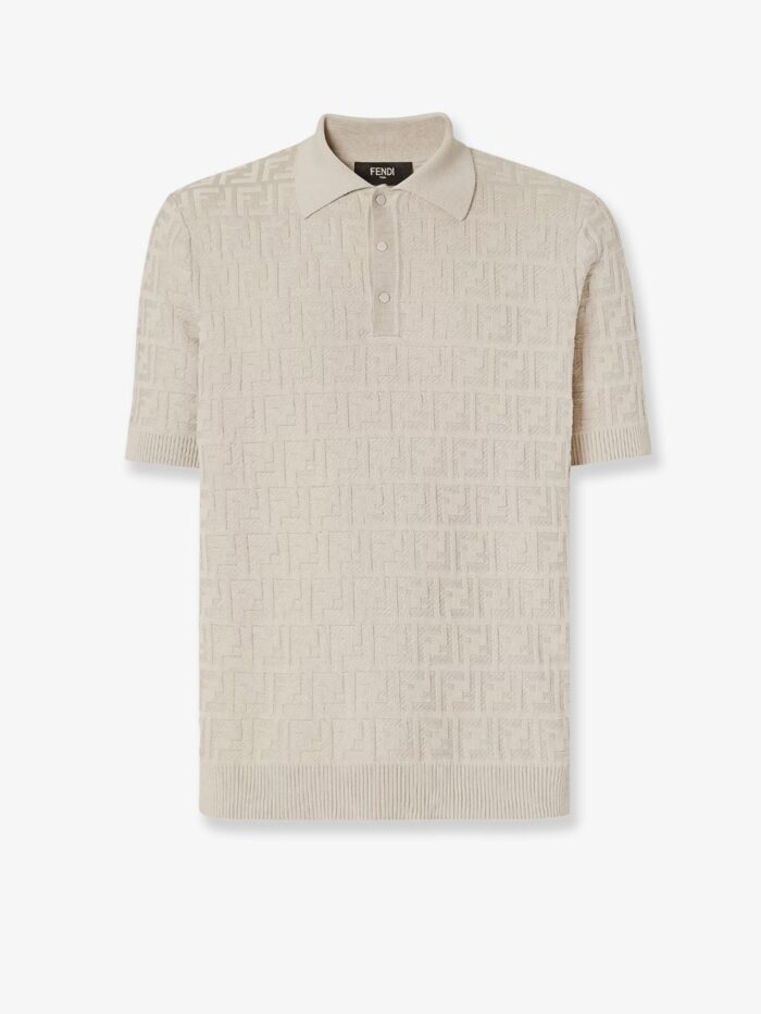 Fendi FF Cotton Polo Shirt