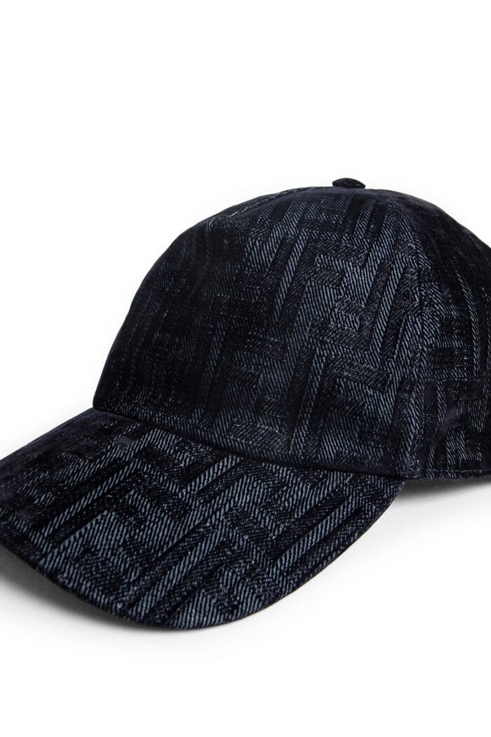 FENDI Ff Denim Baseball Cap