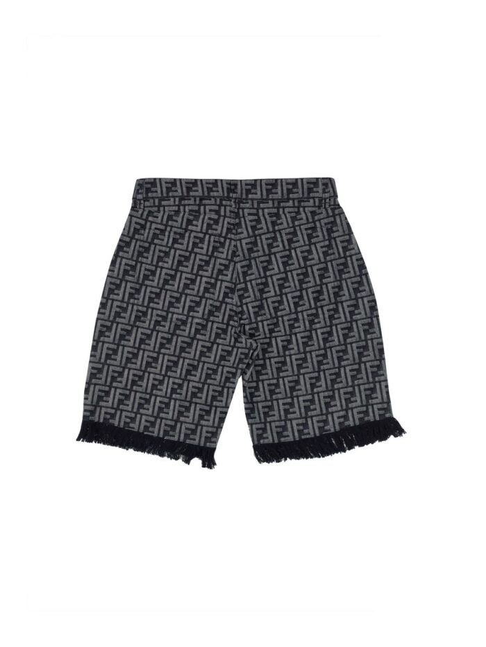 Fendi FF DENIM BERMUDA SHORTS