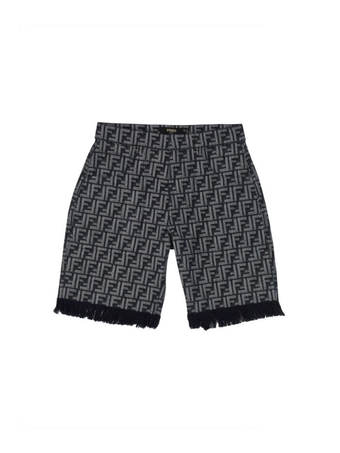 Fendi FF DENIM BERMUDA SHORTS