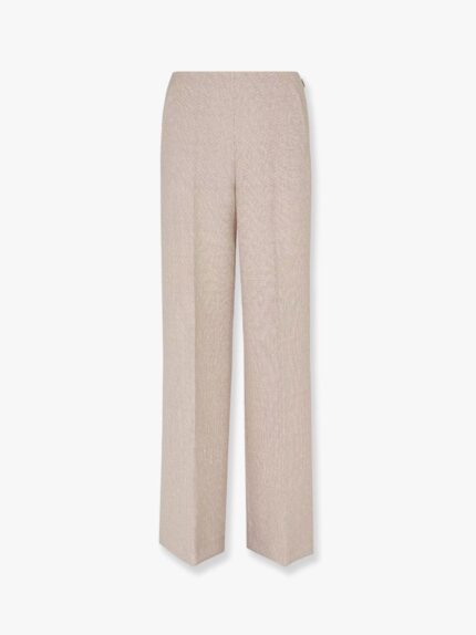 Fendi Ff Diagonal 3d Wool Trouser